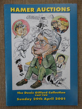 Hamer Auctions The Denis Gifford Collection Catalogue Pt 2 (2001) VF