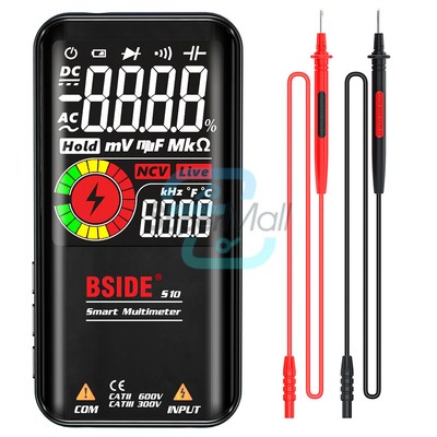 BSIDE S10 S11 Digital LCD Multimeter DC AC Voltage Capacitance Ohm Diode Tester