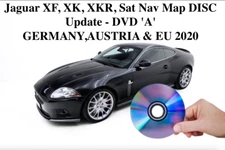 Jaguar XF, XK, XKR, Sat Nav Map DISC Update - DVD 'A'  GERMANY,AUSTRIA & EU 2020