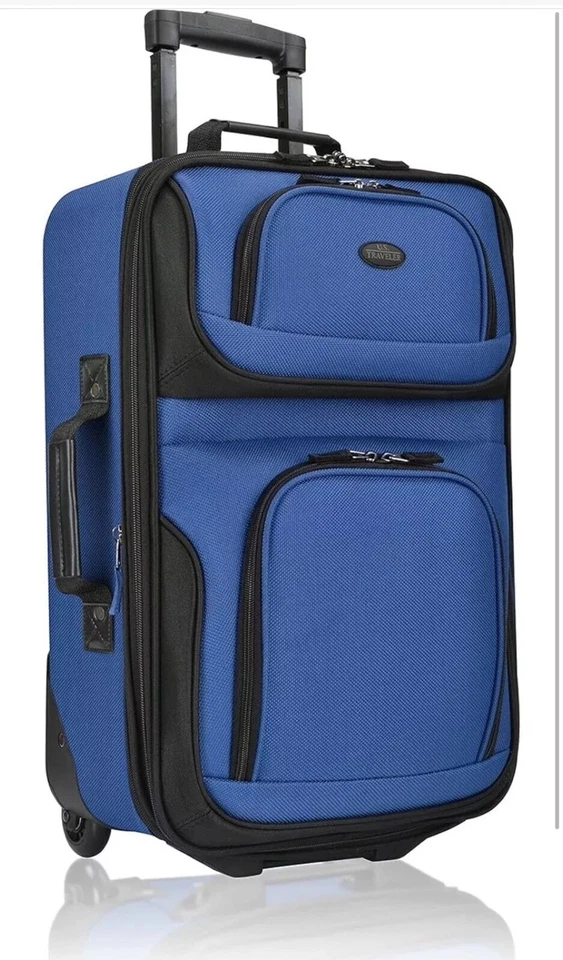 Juego de equipaje de mano expandible de 2 piezas U.S. Traveler's Rio - poliéster 1200D Foto 2 de 4