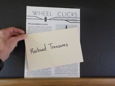 Wheel Clicks 1988 May Pacific Railroad Society PRS erwirbt ein LOCO