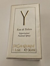 Y by YSL Yves Saint Laurent Eau De Toilette EDT spray 30 ml / 1.0 oz Rare Sealed