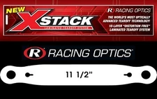 Racing Optics 10201C Laminated Tear Off Simpson Voyager Side Pro Elite Clear 