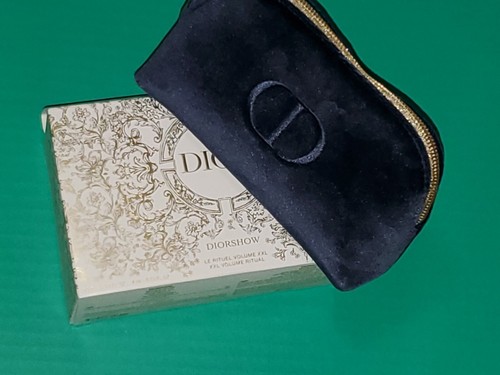 *Authentic 3 piece Dior Mascara Gift Set with Velvet Blue Bag! BNIB! Free Ship! - Picture 17 of 21
