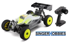 LOSI LOS04018 8IGHT-XE 1/8 4WD Electric Brushless RTR Buggy w/ DX3 2.4GHz HH