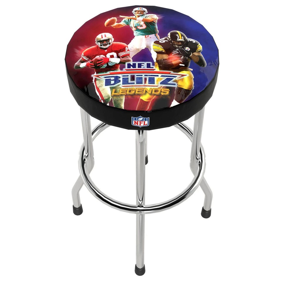 ARCADE 1UP NFL BLITZ LEGENDS ARCADE GAME w/Stool & Riser (SAMS CLUB ...