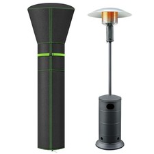 Patio Heater Cover 89"H x 33"D x 19"B - 600D Round Propane Heater Protective ...