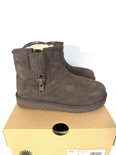 Mini Bota UGG Niños Adri Clásica Marrón Chocolate Talla 1 Nueva en Caja Nueva Sin Caja - Imagen 4 de 12