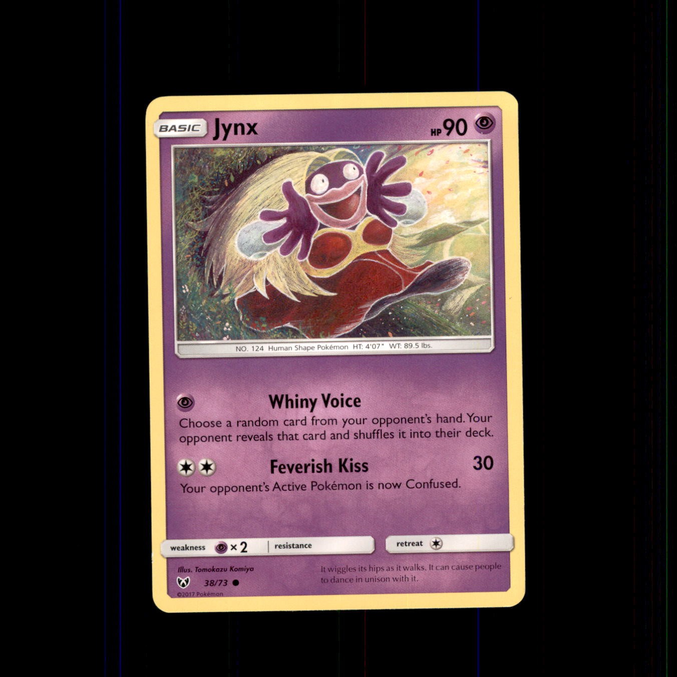 Jynx 38/73 Common Shining Legends Pokemon Near Mint