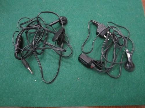 RadioShack 19-315 Headset Mic Earpiece 2-Pin for 2-Way Radio Walkie Talkie K1