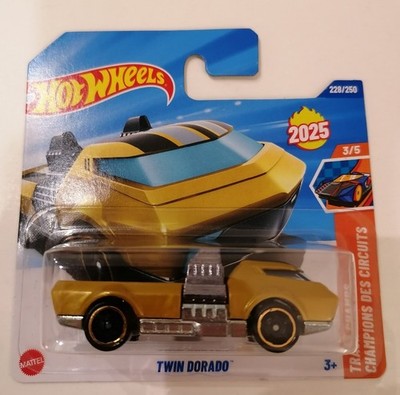 Hot Wheels Twin Dorado - Track Champs - 2025 - HYW49 - NEU OVP - 228/250 3/5
