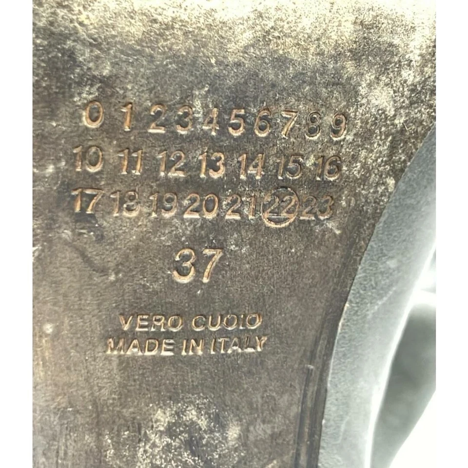 Botas Largas de Cuero Maison Margiela para Mujer TALLA 37 (L) Daños Detalles Superficie: 5 Foto 4 de 4