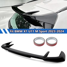 Mp Style Rear Roof Spoiler Wing For Bmw X1 U11 M Sport 2023-2024 Gloss Black Abs