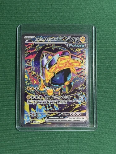 Iron Hands ex 154/131 Prismatic Evolutions SIR LP Pokemon TCG