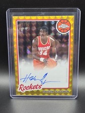 2025-26 Chrome Update Hakeem Olajuwon Gold Geometric Auto 80TBA-HO /50