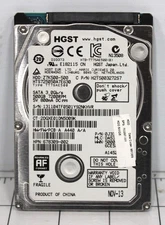 HGST, 500 GB Hard Drive,2.5 7200 RPM, SATA 3.GB .