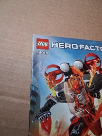 Lego Hero Factory 44018 Furno Jet Machine  Instruction Manual No Bricks Wear
