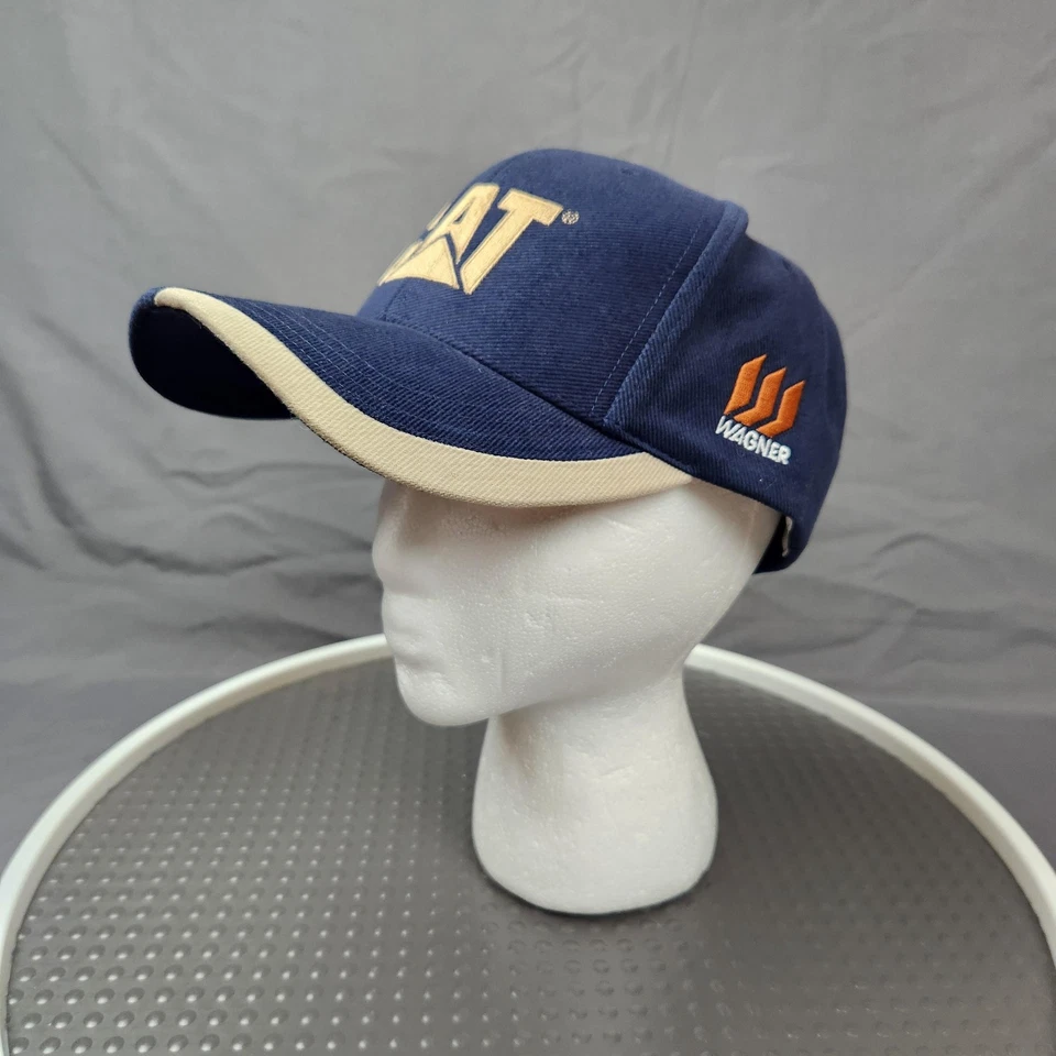 Boné chapéu gato alça traseira bordado Wagner Power Systems trator vestuário de trabalho masculino - Imagem 3 de 4