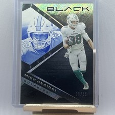 2022 Panini Black Mike Gesicki /35