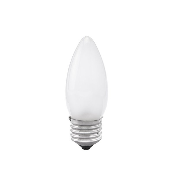 Merkur GlüHbirne Kerze 25Watt E27 Matt 260Volt GlüHlampe Licht Warmweiß Dimmbar-image