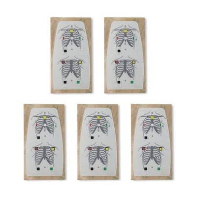 Compatible Rear Overlay Label/IEC for use with M2601B / M4841A / M4851A(5Pcs)