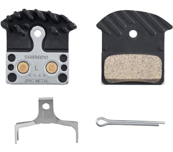 ScheibenbremsbeläGe Shimano J04C Metal Mit KüHlrippen-image