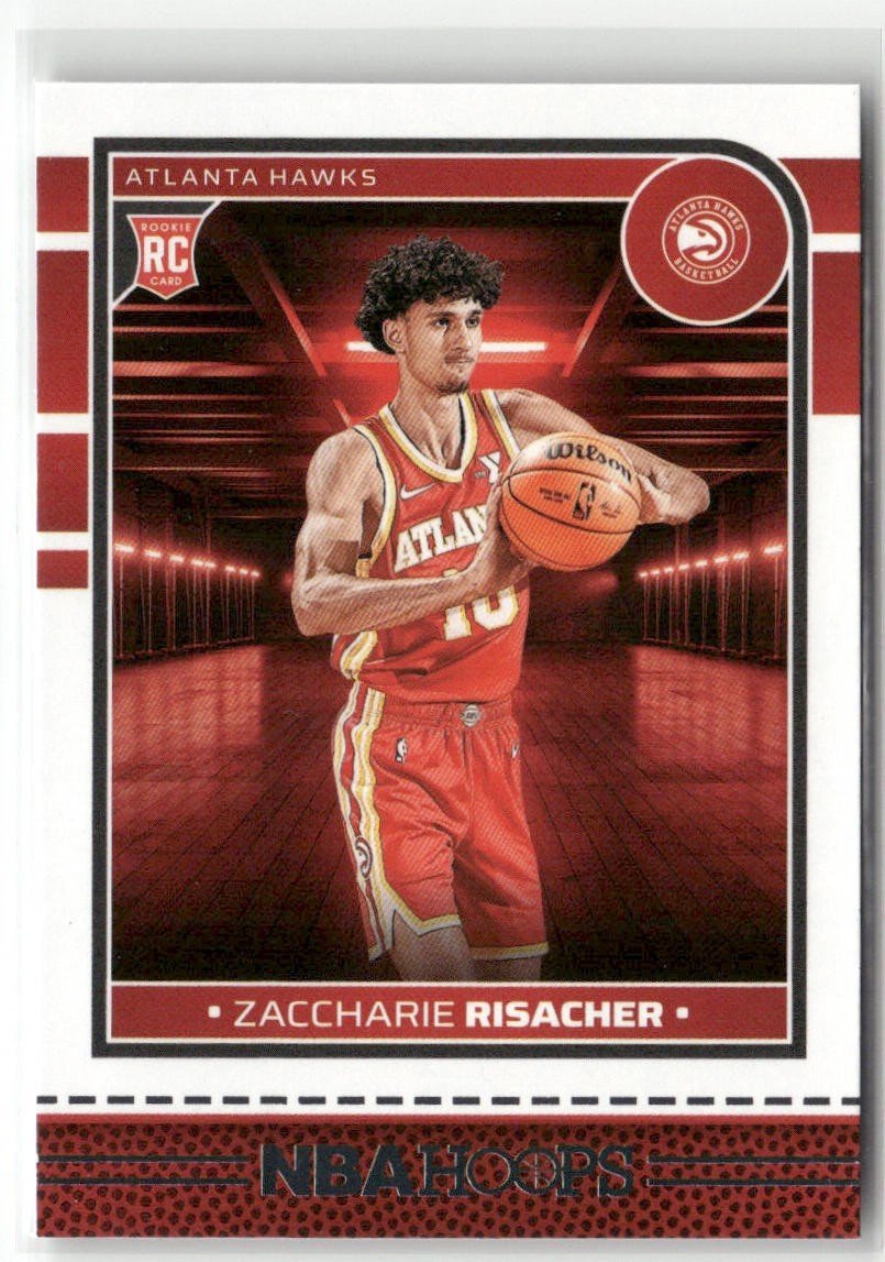 2024-25 Panini Nba Hoops - Zaccharie Risacher RC #231