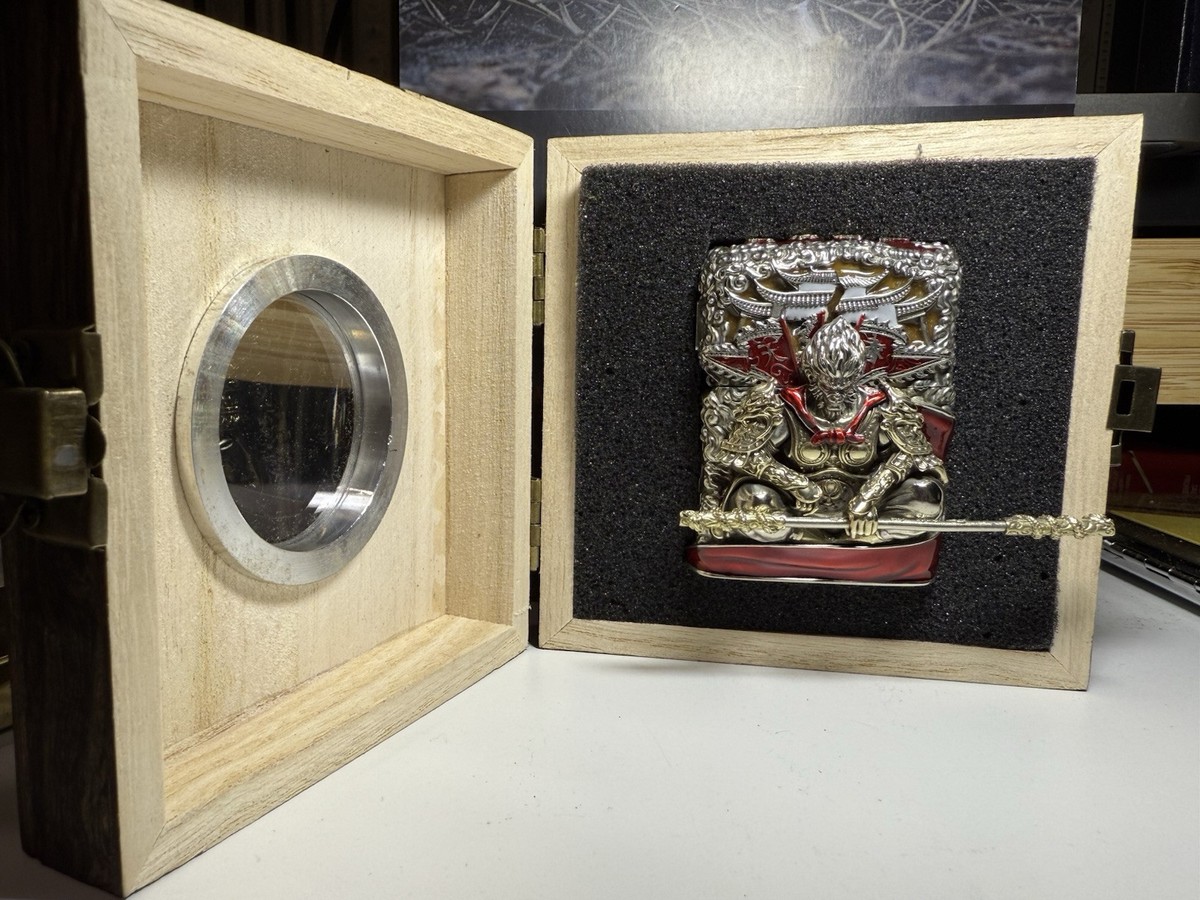 Rare Wukong 3D Zippo - Limited Edition - Collector's Display Box