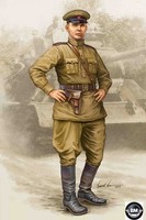 Trumpeter Wwii Soviet Officer Vol.2 Figuren 1:16 Bausatz Model Kit 00704