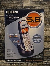 Uniden TCX805 5.8 GHz Expansion Handset Works w/ TRU Series 8888 8885 8866 8860