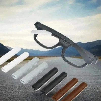 2 pair Silicone Eye Glasses Ear Grippers Non Slip Ear Pads for Glasses Eyeglasse