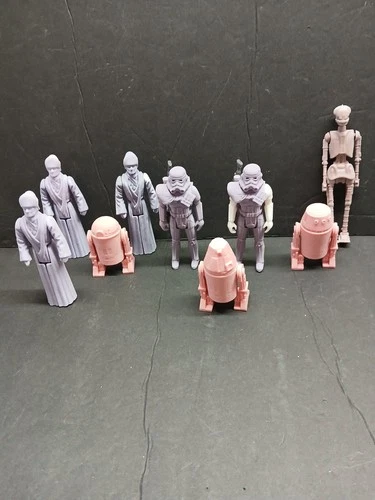StarWars Vintage KENNER STYLE Figures.  Read The Description First!!