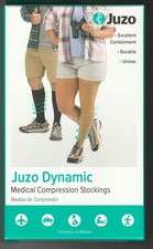 Juzo Dynamic Knee High, 3.5cm Silicone Band, FF, 20-30mmHg Size: IV Black NIB