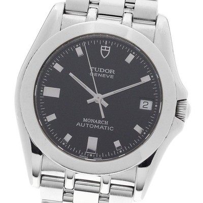 TUDOR Monarch 38600 Date Black Dial Automatic Men's Watch_970753
