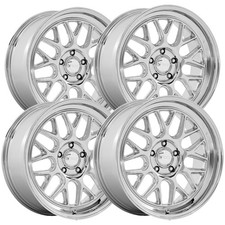 Staggered-american Racing Vn516 G-force 20x8.520x10 5x5 6mm Chrome Wheels Rims