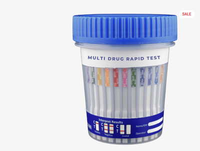 100 Pack 14 Panel Urine Drug Test Cup CLIA Waived FDA ETG Fentanyl Tramadol