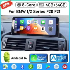 Android 14 Autoradio für BMW 1er F20/F21 8-Core 4GB+64GB WiFi GPS CarPlay BT5.0
