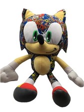 Sonic The Hedgehog Sticker Bomb LARGE Plush 18" Toy Factory Sega New NO Tag