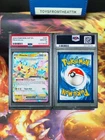 Pokemon PIKACHU EX Surging Sparks  #57/191 Ultra Rare  PSA Graded Gem Mint 10