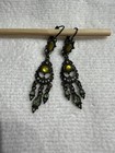 Vintage Pierced Earring Set With Many Different Gems — photo 2