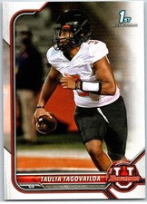 #32 Taulia Tagovailoa, Maryland Terrapins - 1st Bowman 2021-22 Bowman University