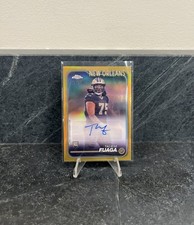 2024 Topps Chrome - Taliese Fuaga #RA-TFU Gold Refractor Autograph /50