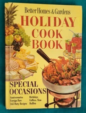 VTG 1968 Better Homes & Gardens MCM HOLIDAY & SPECIAL OCCASIONS CookBook  Kitsch