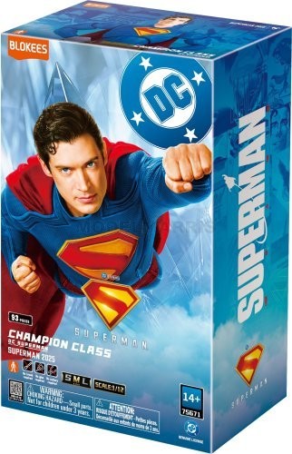 BLOKEES 75671 DC Champion Class 01 Superman Movie 2025 Action Figure