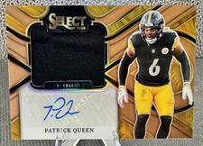 PATRICK QUEEN 2025 SELECT JUMBO SIGNATURE PATCH COPPER AUTO /49 Q4354