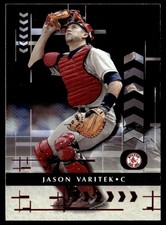 2001 Playoff Absolute Memorabilia Jason Varitek Boston Red Sox #141