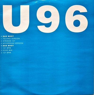 U96 - Das Boot (1991) Polydor UK Vinyl Maxi-Single INT 865475-1