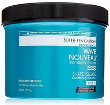 1 NEW SoftSheen Carson Wave Nouveau Shape Release Conditioning Wave REG 30oz