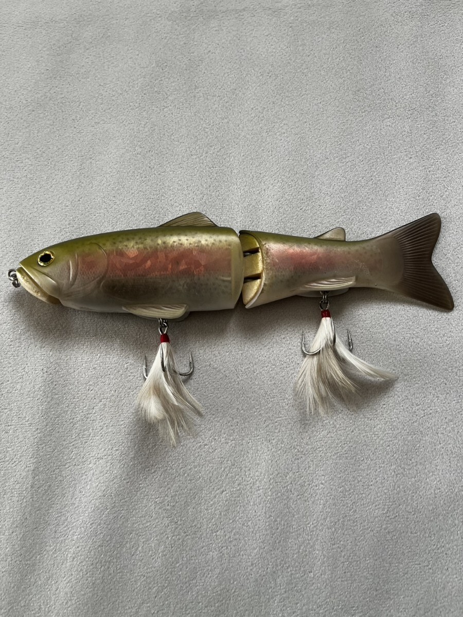 Deps SLIDE SWIMMER 250 SS Rare Rainbow Trout Color Limited Edition Swimbait - Image 3