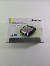 IOGear GPSU21 1-Port USB 2.0 Print Server w/ AC Adapter & USB Cable  New